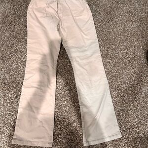 Children’s Place Khaki Elastic Waist Uniform Pants